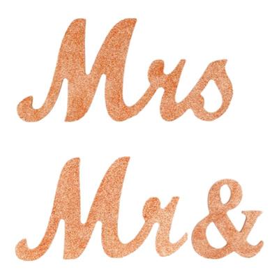 mrswedding字母结婚礼婚房布置