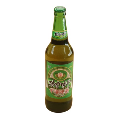 朝鲜平壤啤酒黄啤特产原装进口