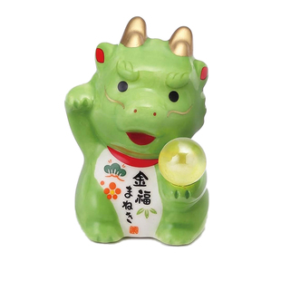 日本进口 药师窑开运招财抱珠招福 2026马年生肖桌面摆件圣诞新年