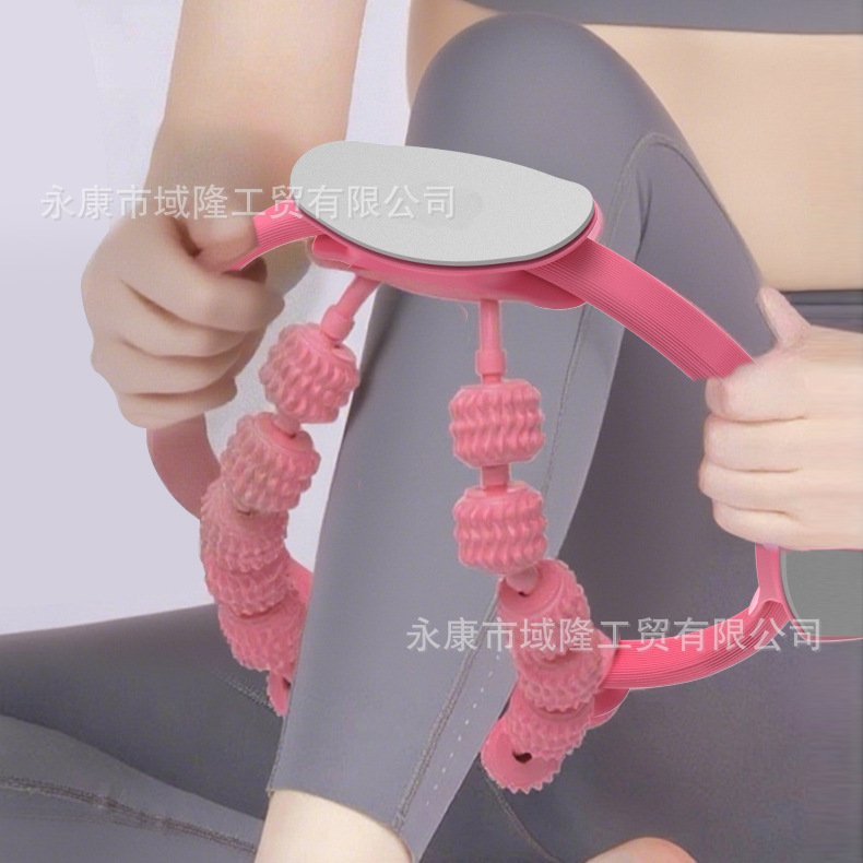 便携式环形多层按摩轮健身运动辅助工具拉伸器材放松瑜伽肌肉训练
