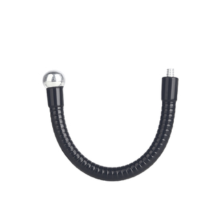 手机直播支架俯拍三脚架金属软管1/4双头螺丝弯管灯架通用配件设备器材支撑延长接驳增高杆球头夹圆孔3/8接口