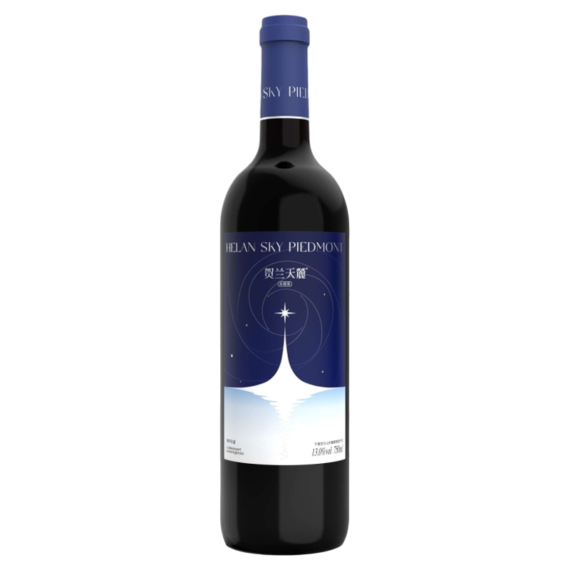 宁夏贺兰天麓半甜红葡萄酒红酒
