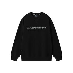 tokidoki/淘奇多奇tokidoki潮牌牙刷绣基础圆领卫衣男女同款上衣