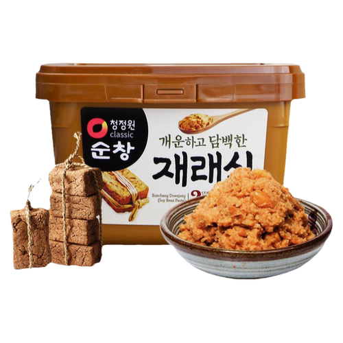 清净园韩国原味大酱黄豆酱韩式大酱汤专用酱正宗东北农家豆瓣酱
