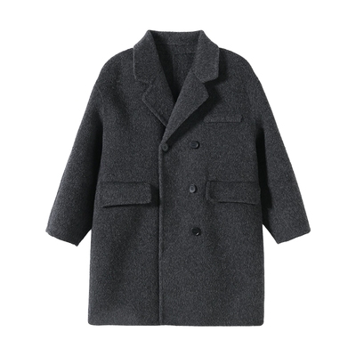 【澳洲羊毛】罗蒙男童羊毛大衣