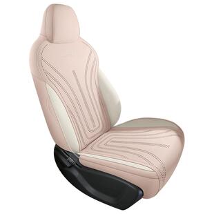 适用吉利星愿专用汽车坐垫四季全包围通风翻毛皮马鞍垫香芋紫座套