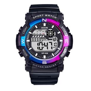 手表男款防水初中高中学生表女儿童运动电子表青少年男生潮流机械