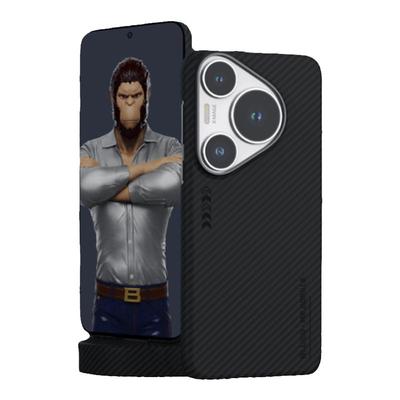 蓝猩pura70芳纶纤维手机壳