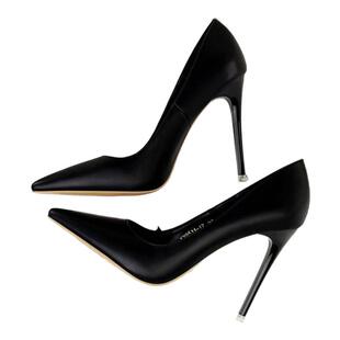 BIGTREE鞋鞋百搭高跟鞋气质尖头性感职业工作鞋单鞋新中式女不累