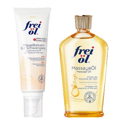 【自营】FREI OL/福来 准孕妇抚纹按摩油125ml+护理乳125ml 礼物