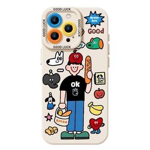 酷男孩女孩手机壳适用苹果16多巴胺iphone15promax涂鸦14plus情侣13mini小众12新款11高级感x男8女17/xs/7/xr