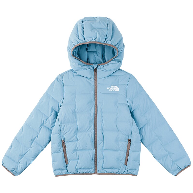 北面儿童羽绒服男女款排骨羽绒服Cube保暖轻薄鹅绒服TheNorthFace