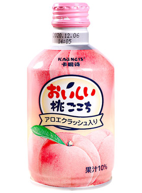 日本卡昵诗白桃果汁饮料