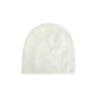 MANNALA丨“温暖里”青绒紫绒原色手钩花山羊绒帽盘帽贝雷帽Q0225