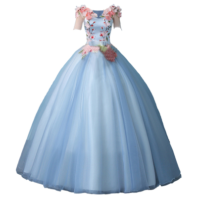 晚礼服2020新款艺考显瘦大码长袖