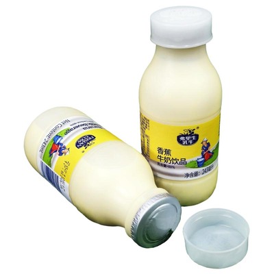 香蕉味牛奶甜奶弗里生子母无防腐