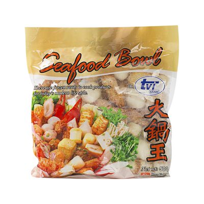 TVI多种口味实心鱼丸组合500g