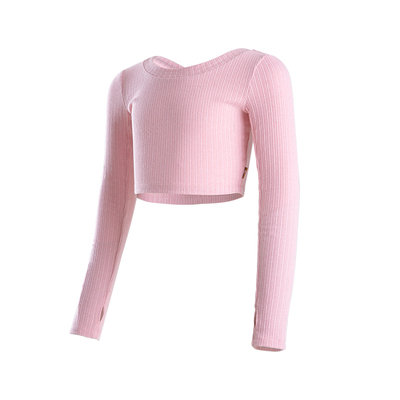 小茉莉新款针织舞蹈毛衣