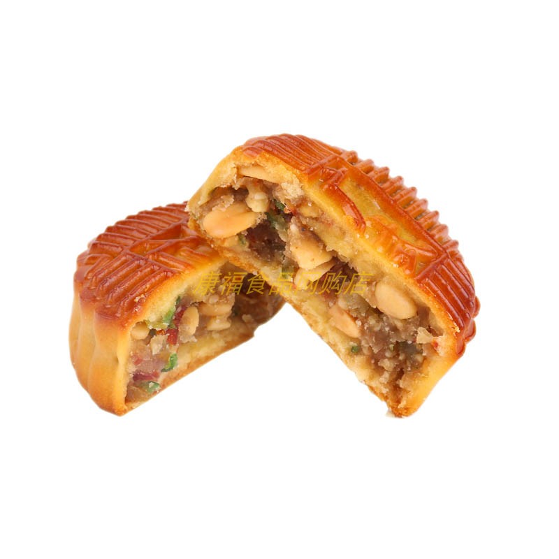 康福月饼椒盐酥皮蛋黄五仁