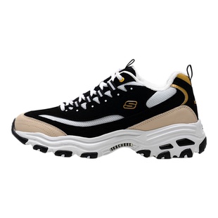 斯凯奇男鞋加绒棉鞋2026冬季新款缓震运动鞋金色熊猫鞋保暖休闲鞋