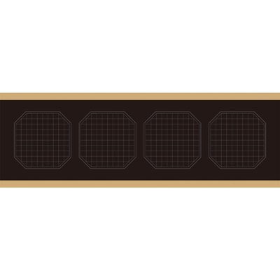 紫云庄大幅黑色硬笔书法作品纸