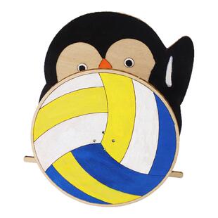 科技制作小发明角动量守恒物理实验材料包企鹅不倒翁手工拼装玩具