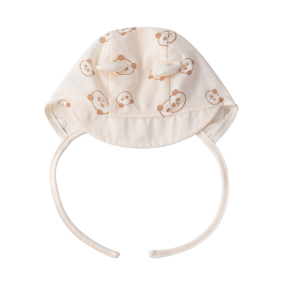 婴儿帽子春宝宝胎帽护囟门帽可爱