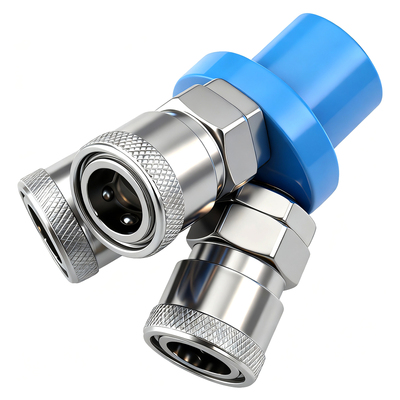 快速插接头SMY气动管气泵空压机接头SMV 圆三通 配气管C式圆二通