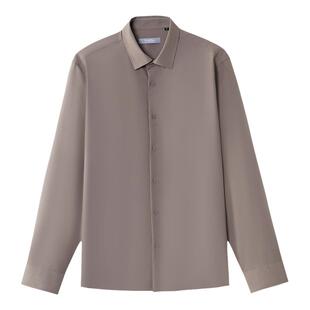 【天丝衬衫】金利来2026春夏新款男士休闲亚麻莱赛尔休闲长袖衬衫