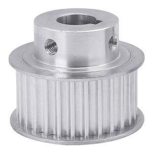 厂家直销同步轮定做3M5M8M14M传动皮带轮涨紧轮凸台2GT定制铝合金