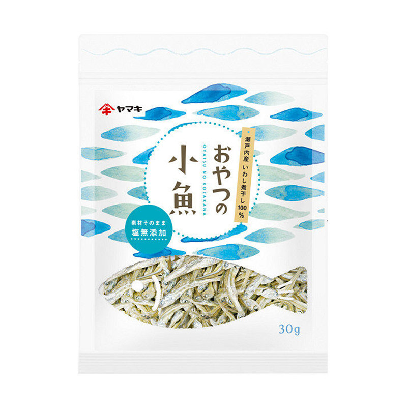 日本进口无盐孕妇儿童补钙小鱼干