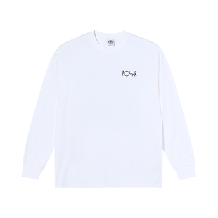 Polar Skate Co Dunes Ls Tee 纯色风景印花情侣街头休闲长袖T恤