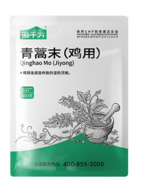 兽药鸡用青蒿末治鸡球虫湿热泻痢