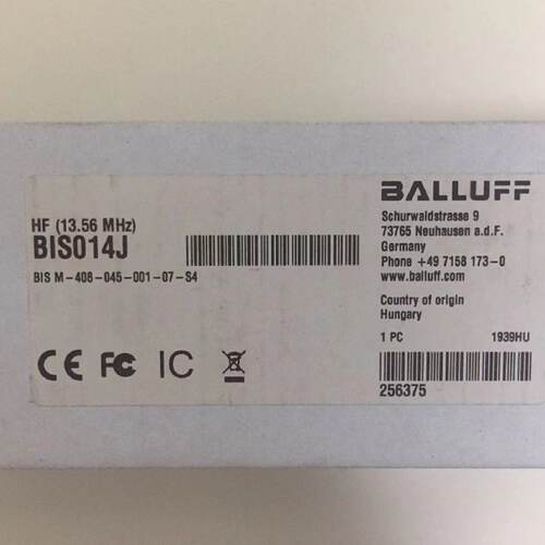 议价BALLUFF巴鲁夫BIS014J BIS M-408-045-001-07-S4高频读写头传