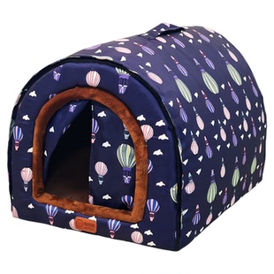 狗窝室外新款冬天加厚保暖冬季防水狗狗帐篷封闭式户外流浪狗屋