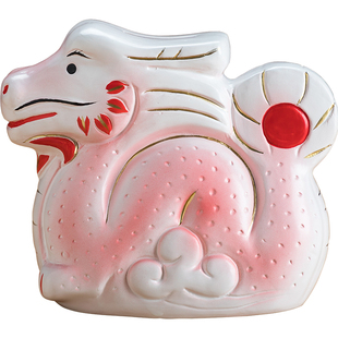 陶瓷生肖猪鸡兔鼠牛龙蛇马羊猴狗存钱罐卡通儿童生日创意收纳摆件