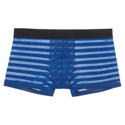 HOM男士透明性感条纹蕾丝内裤