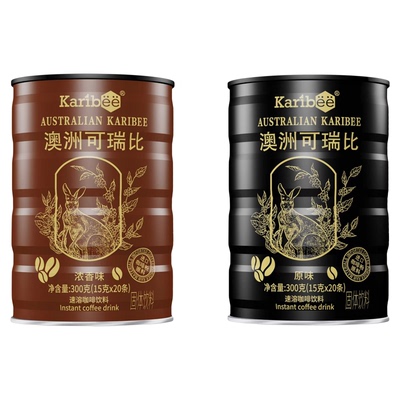 提神熬夜澳洲美式拿铁速溶咖啡