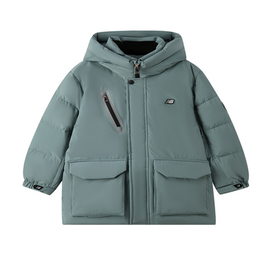 25冬中长款鸭绒保暖羽绒服