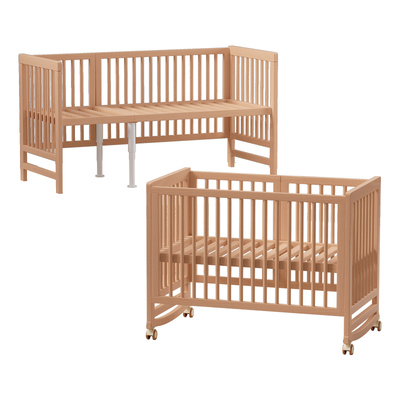 牧童坊床边床摇篮床拼接床儿童床