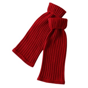 红色袜套辣妹y2k中长筒小腿套圣诞2026新款本命年保暖显瘦堆堆袜