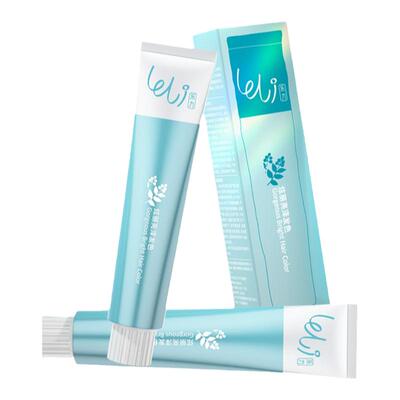 乐力莫兰迪茶棕染发剂