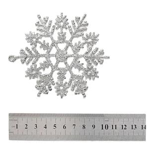 圣诞节装饰品雪花片圣诞树装饰吊饰挂饰橱窗吊顶装饰挂件场景布置