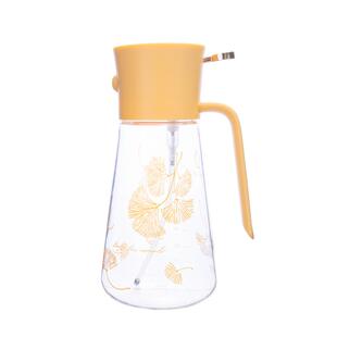 树可银杏油壶喷倒两用家用油瓶厨房玻璃雾化调料油罐喷油壶不挂油