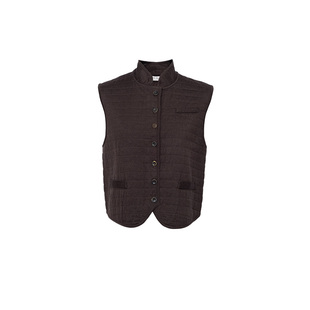 D-HARRY/迪哈利春秋新款复古通勤百搭毛织马甲DH241C96893D