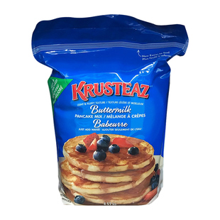 美国进口KRUSTEAZ松饼粉4.53kg商用专用预拌粉自制华夫饼粉铜锣烧