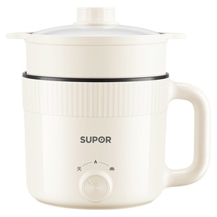 苏泊尔电煮锅小型多功能蒸煮一体宿舍泡面学生小锅迷你火锅正品