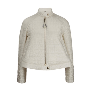 Moncler/盟可睐女Aubrieta Geometric短款羽绒服女士2026秋冬新款