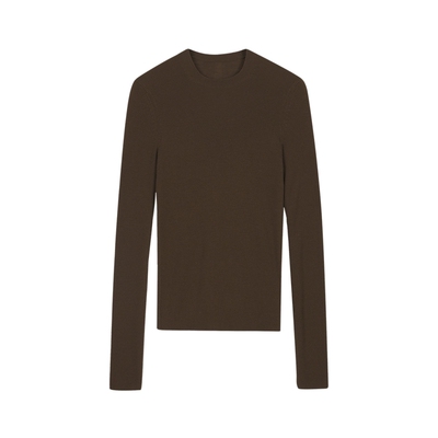 LESS冬轻薄打底毛衫女时尚舒适修身套头薄款长袖针织衫2O0310400