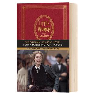小妇人 电影封面版 英文原版小说 Little Women The Original Classic Novel with Photos 配电影插图 全英文版进口英语书籍